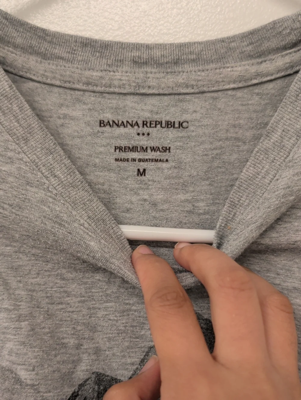 Banana Republic Grey Mountain Graphic Short Sleeve Tee